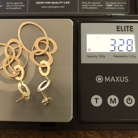 14k Gold Earrings - Picture 2 of 4